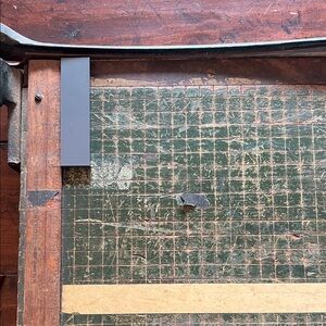 Vintage Chalkboard with Wooden Frame